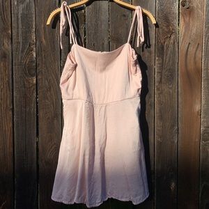 Forever 21 Pink Tie Dress